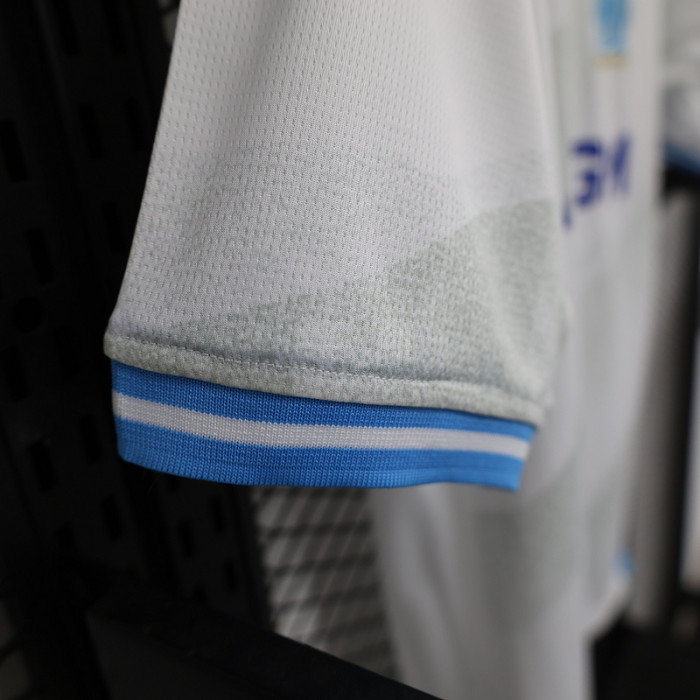 Fan Version 2023-2024 Olympique de Marseille Home Soccer Jersey