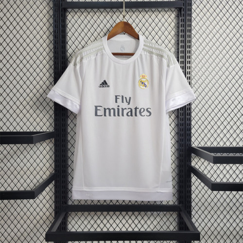 Retro Jersey 2015-2016 Real Madrid Ronaldo 7 Home Soccer Jersey Vintage Real Camisetas de Futbol