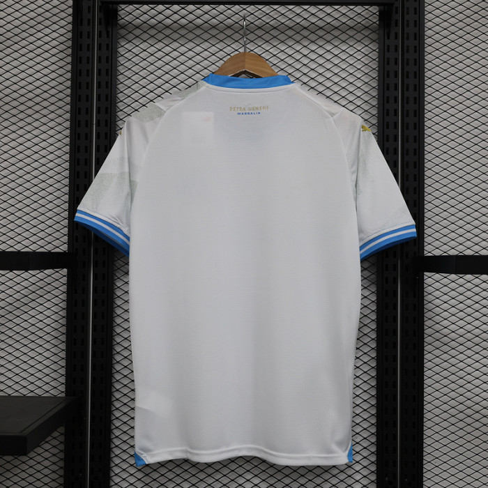 Fan Version 2023-2024 Olympique de Marseille Home Soccer Jersey
