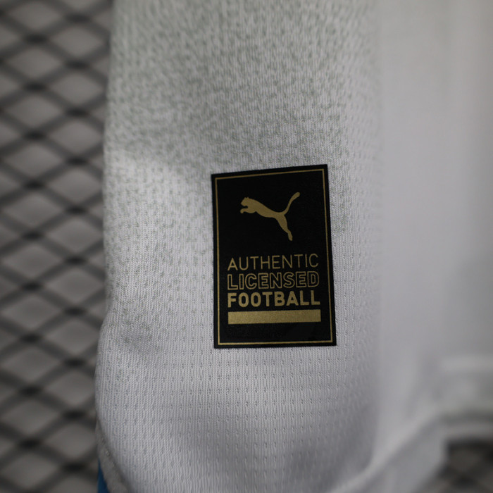 Fan Version 2023-2024 Olympique de Marseille Home Soccer Jersey
