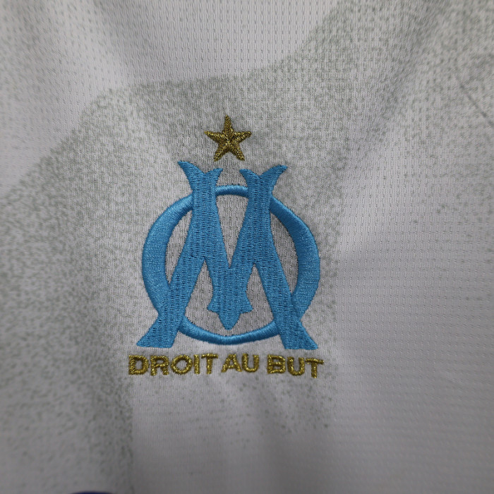 Fan Version 2023-2024 Olympique de Marseille Home Soccer Jersey