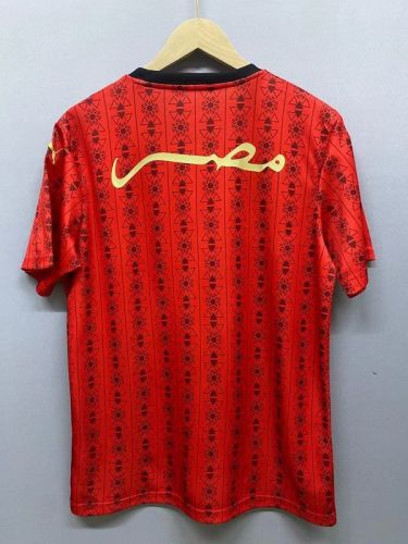 Fan Version 2023 Egypt Home Soccer Jersey Football Shirt