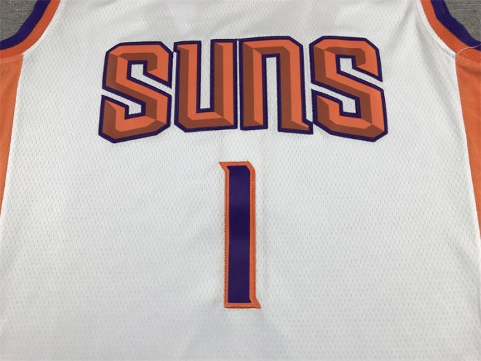 Phoenix Suns 1 BOOKER White NBA Jersey Basketball Shirt