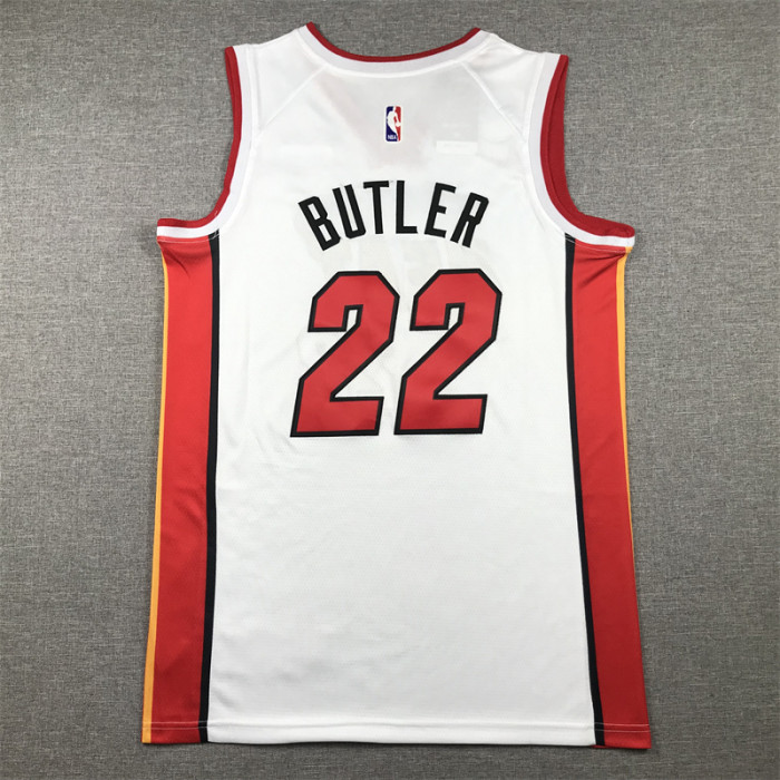 Miami Heat BUTLER 22 White NBA Jersey Basketball Shirt