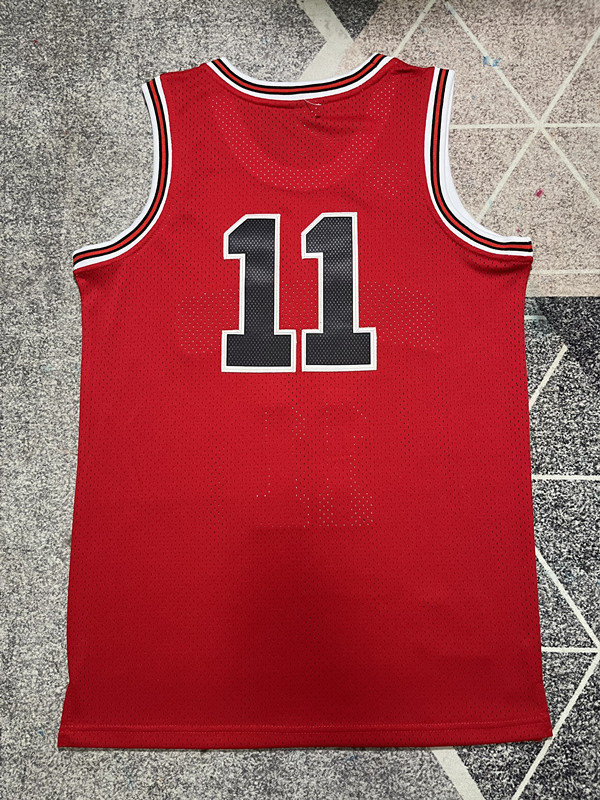 Slam Dunk 11 Red NBA Jersey Shohoku Basketball Shirt