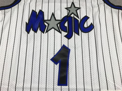 Mitchell&ness 2003-04 Orlando Magic White Basketball Shirt McGRADY 1 Classic NBA Jersey
