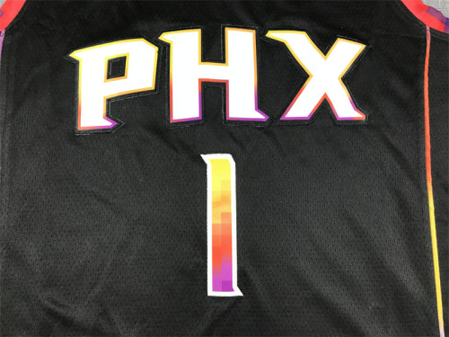 Statement Edition Phoenix Suns 1 BOOKER Black NBA Jersey Basketball Shirt