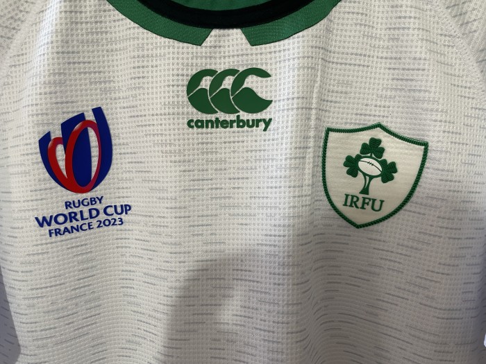 Rugby World Cup France 2023 Ireland Away Rugby Jersey