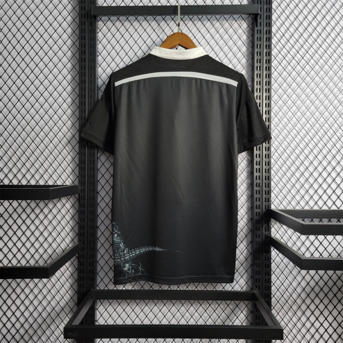 Retro Jersey 2014-2015 Real Madrid Third Away Black Soccer Jersey Vintage Football Shirt
