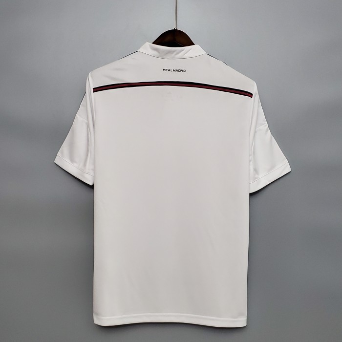 Retro Jersey 2014-2015 Real Madrid Home Soccer Jersey Vintage Real Football Shirt