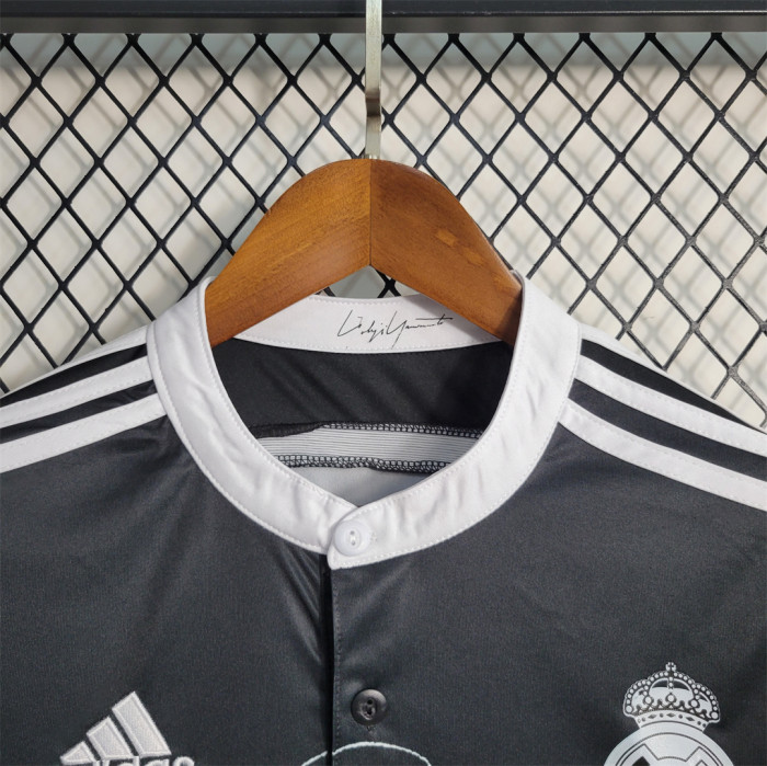 Retro Jersey Long Sleeve 2014-2015 Real Madrid JAMES 10 Third Away Black Soccer Jersey