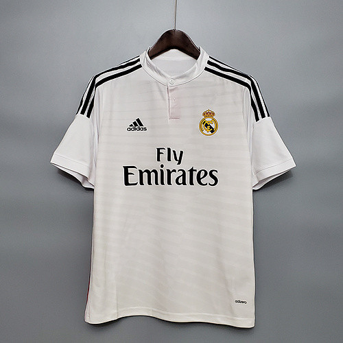 Retro Jersey 2014-2015 Real Madrid Home Soccer Jersey Vintage Real Football Shirt