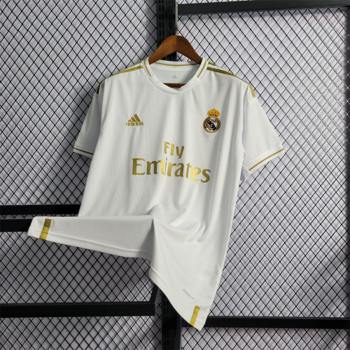 Retro Jersey 2019-2020 Real Madrid Home Soccer Jersey Vintage Real Football Shirt