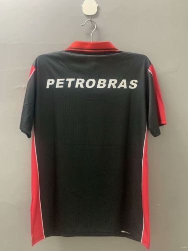 Retro Jersey 1999 Flamengo Third Away Black Soccer Jersey Vintage Football Shirt