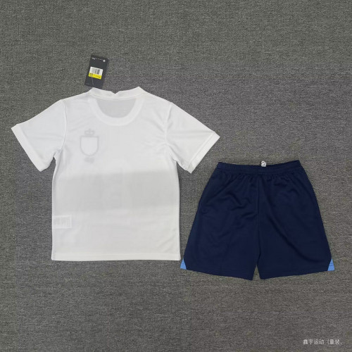 Youth Uniform Kids Kit England 150th Anniversary Heritage Pre-match Shirt Soccer Jersey Shorts
