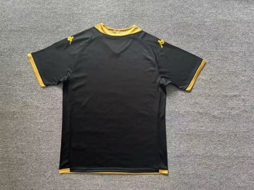 Fans Version 2023-2024 AS Monaco Away Black Soccer Jersey