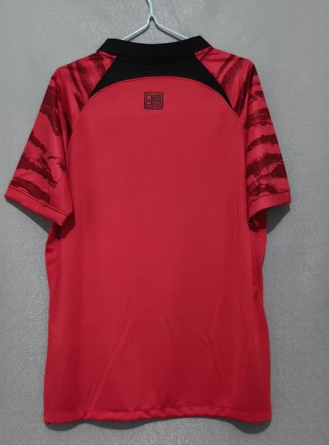 Fan Version 2022 South Korea Home Soccer Jersey