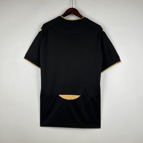 Fan Version 2023-2024 Cádiz Away Black Soccer Jersey