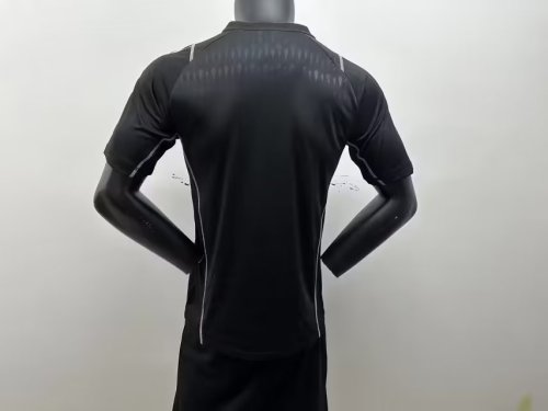 Fan Version 2023-2024 Sport Club Internacional Black Goalkeeper Soccer Jersey