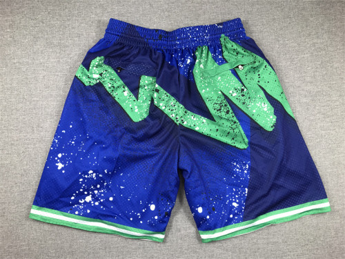with Pocket Dallas Mavericks NBA Shorts Blue Basketball Shorts