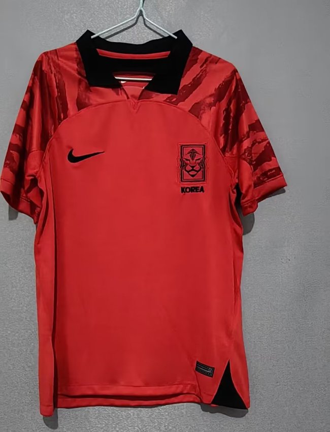 Fan Version 2022 South Korea Home Soccer Jersey