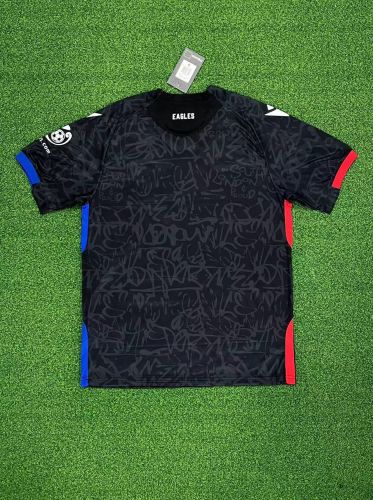 Palace Shirt Fan Version 2023-2024 Crystal Palace Black Soccer Jersey