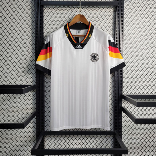 Retro Jersey 1992 Germany Home Soccer Jersey Vintage Football Shirt