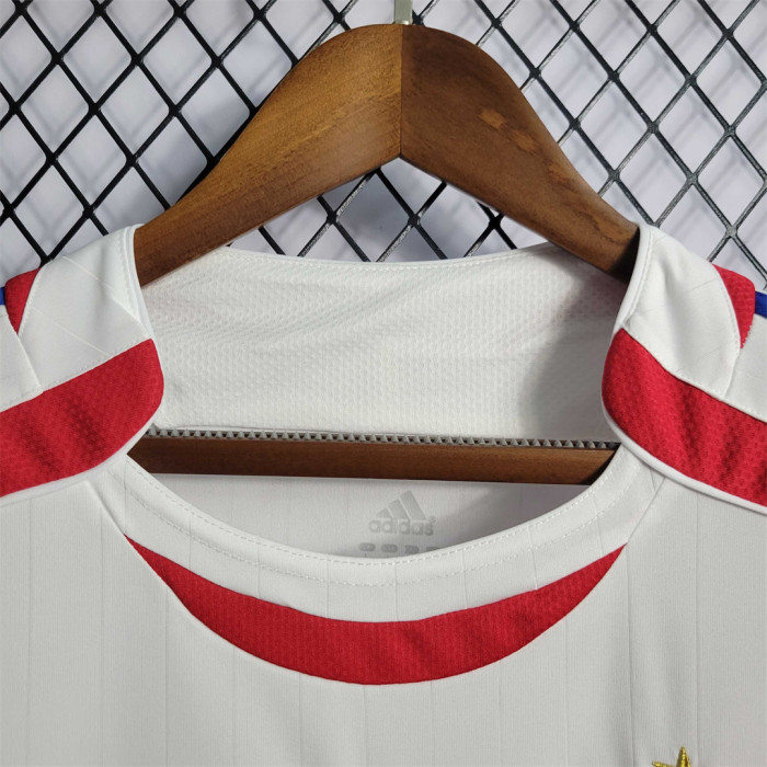 Retro Jersey 2006 France Away White Soccer Jersey Vintage Football Shirt