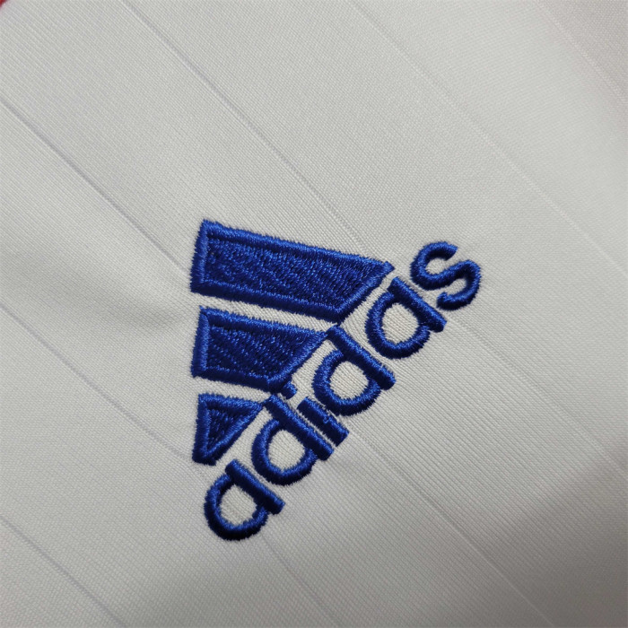 Retro Jersey 2006 France Away White Soccer Jersey Vintage Football Shirt