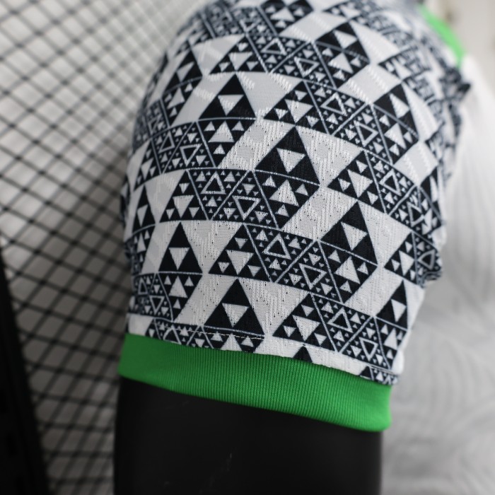 Player Version 2022 World Cup Nigeria White Soccer Jersey