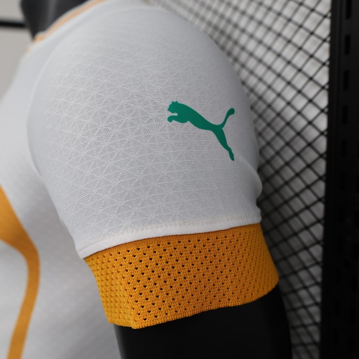 Player Version Ivory Coast Football Shirt 2022 Côte d'Ivoire White Soccer Jersey