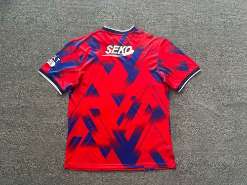 Fan Version 2023-2024 Queens Park Rangers Third Away Red Football Shirt Socer Jersey