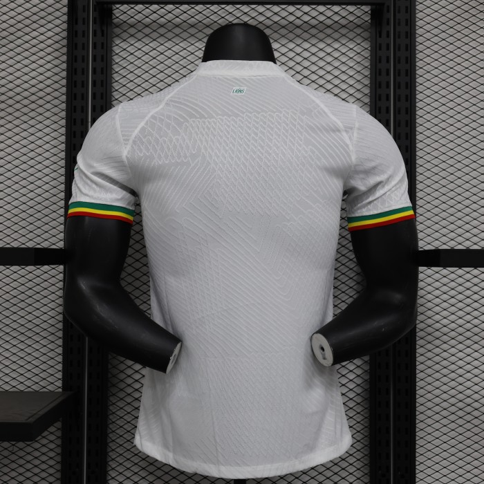 Player Version 2023 Senegal White Soccer Jersey Football Shirt