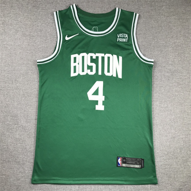Boston Celtics 4 HOLIDAY Green NBA Jersey Basketball Shirt