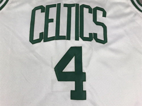 Boston Celtics 4 HOLIDAY White NBA Jersey Basketball Shirt