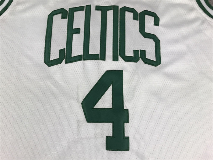 Boston Celtics 4 HOLIDAY White NBA Jersey Basketball Shirt