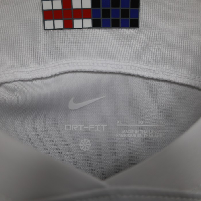 with Sponor Logo Fan Version 2023-2024 Inter Milan Away White Soccer Jersey