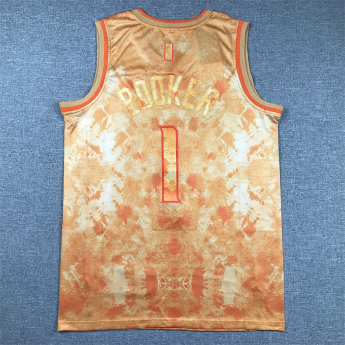 Featured Edition Phoenix Suns 1 BOOKER NBA Jersey Basketball Shirt