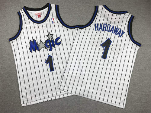 Youth Mitchell&ness 1993-1994 Orlando Magic White Basketball Shirt 1 McGRADY Classic NBA Jersey