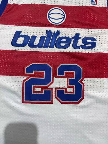 Mitchell&Ness 2002-03 Washington Wizards 23 JORDAN White NBA Jersey Basketball Shirt