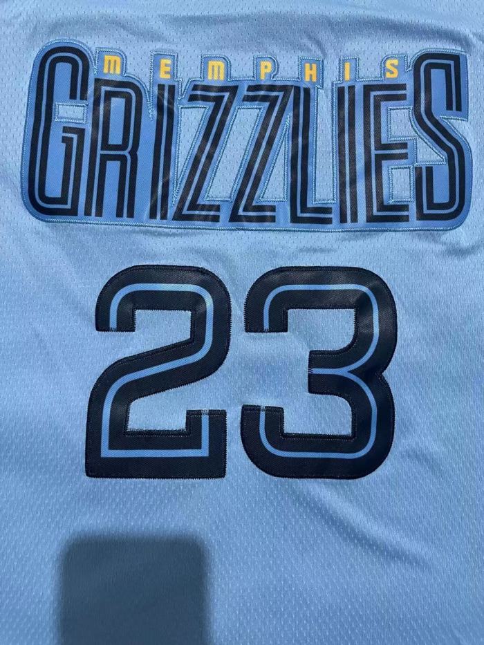 New 2023 Memphis Grizzlies 23 ROSE Blue NBA Jersey Basketball Shirt