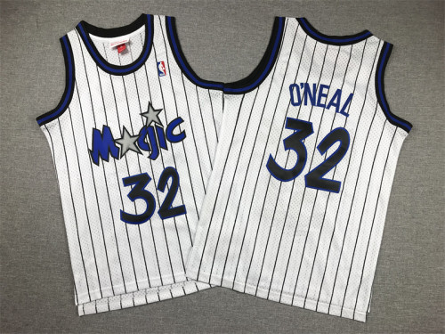 Mitchell&ness 1993-1994 Orlando Magic White Basketball Shirt 32 O'NEAL NBA Jersey