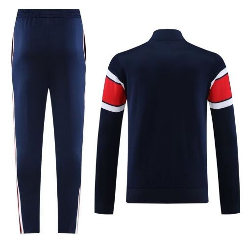 2023-2024 PSG Borland/Red Soccer Jacket Pants Paris Football Tracksuit