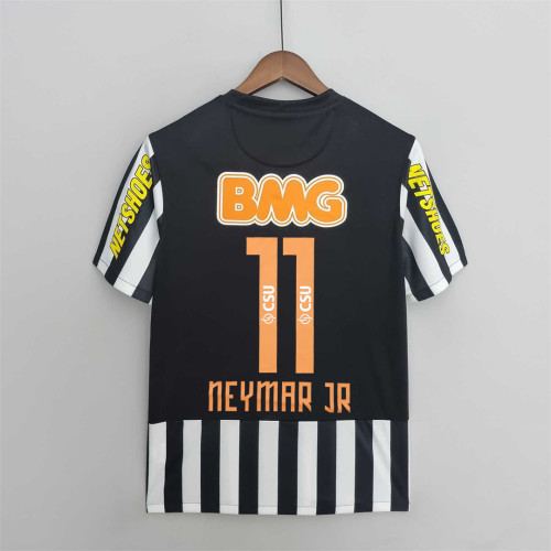 Retro Jersey 2013 Santos NEYMAR JR 11 Away Soccer Jersey Vintage Football Shirt