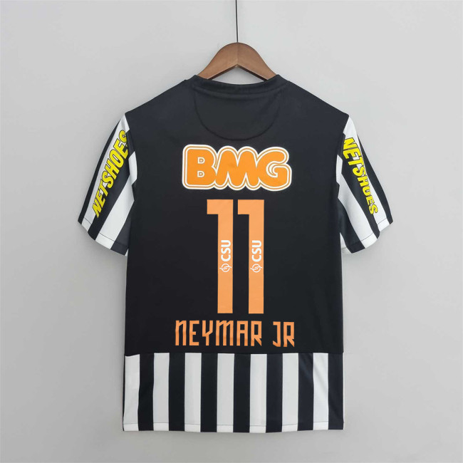 Retro Jersey 2013 Santos NEYMAR JR 11 Away Soccer Jersey Vintage Football Shirt
