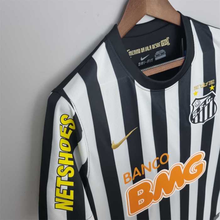 Retro Jersey 2013 Santos NEYMAR JR 11 Away Soccer Jersey Vintage Football Shirt