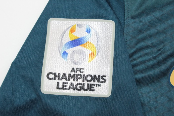 with AFC Champions League Patch Fans Version 2023-2024 Al Nassr Away Soccer Jersey