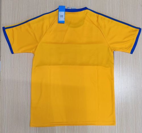 Retro Jersey Tigres UANL Yellow Soccer Jersey