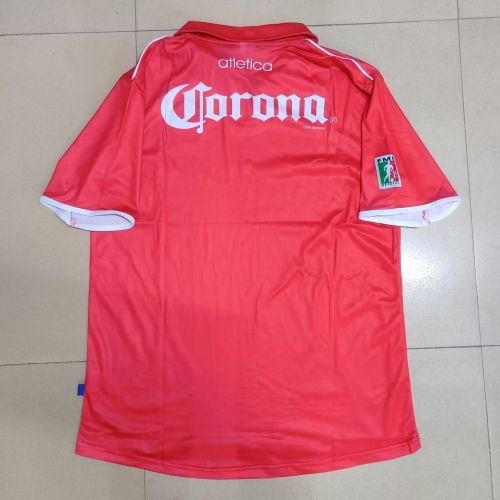 Retro Jersey 2004-2005 Deportivo Toluca Home Soccer Jersey Vintage Football Shirt