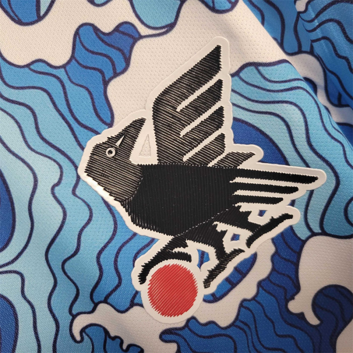 Fans Version 2022 Japan Special Edition Blue Soccer Jersey